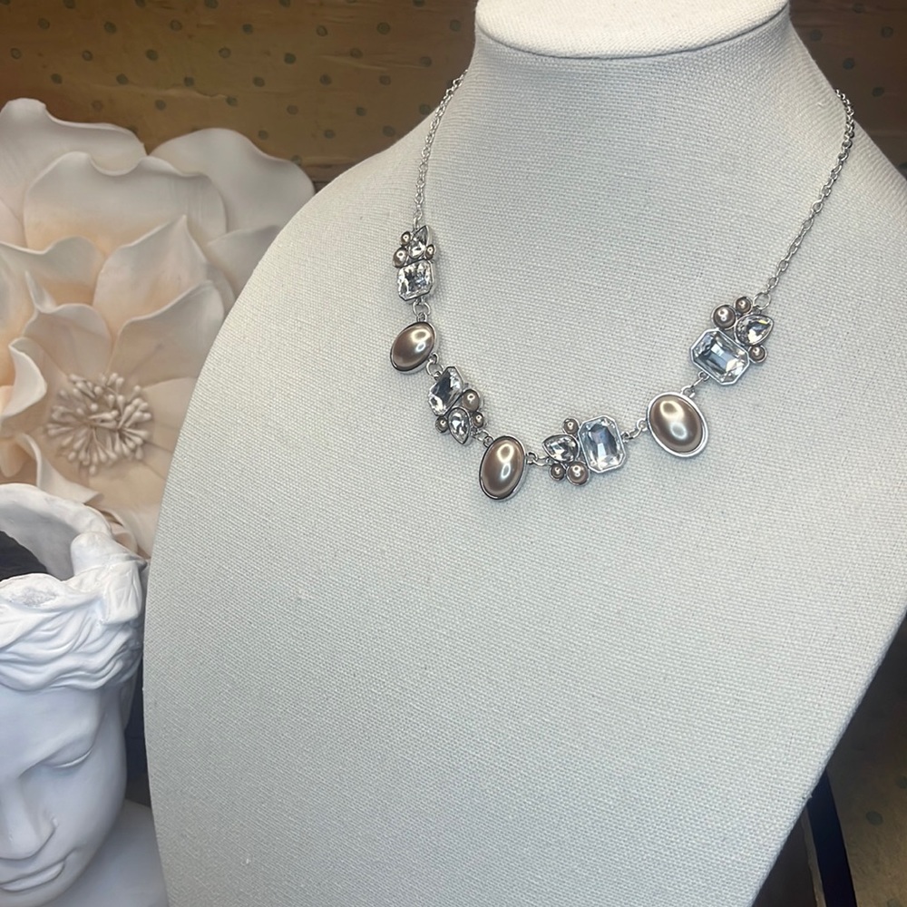 Elegant Cluster Necklace